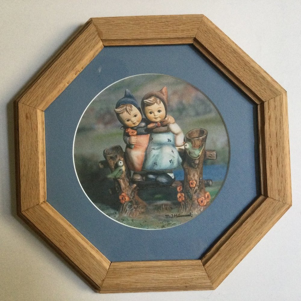 M.J Hummel sisters are one of life's most precious gift framed by Gorge k Braun